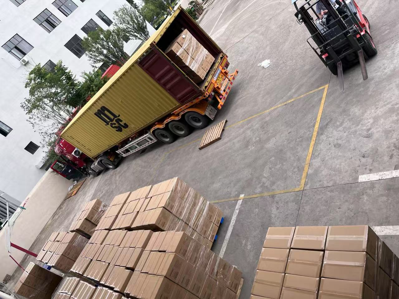 Landsign envia amb èxit lots de mercaderies