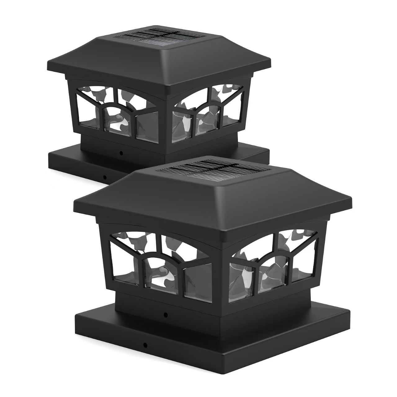 Llum de capçal solar de doble mode Llum de jardí solar