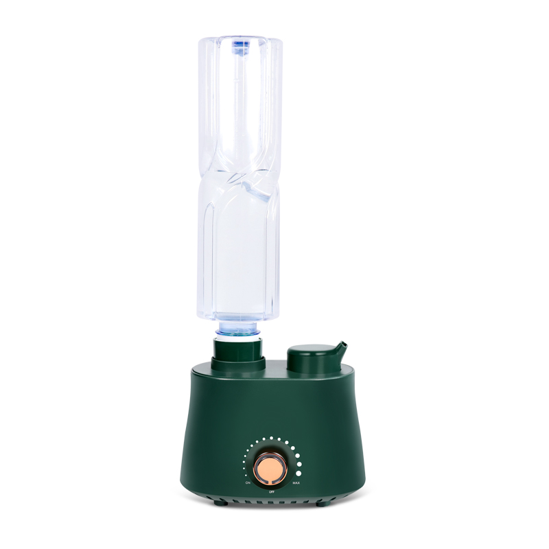 Humidificador d'aire d'ampolla d'aigua mineral per a la llar