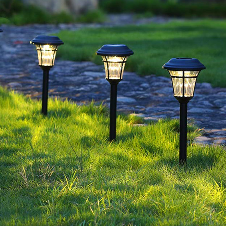 Llums solars LED de jardí exteriors