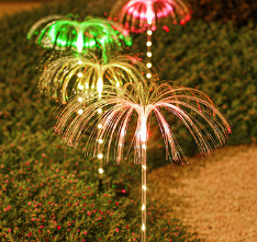 Llums solars per a meduses brillants de jardí