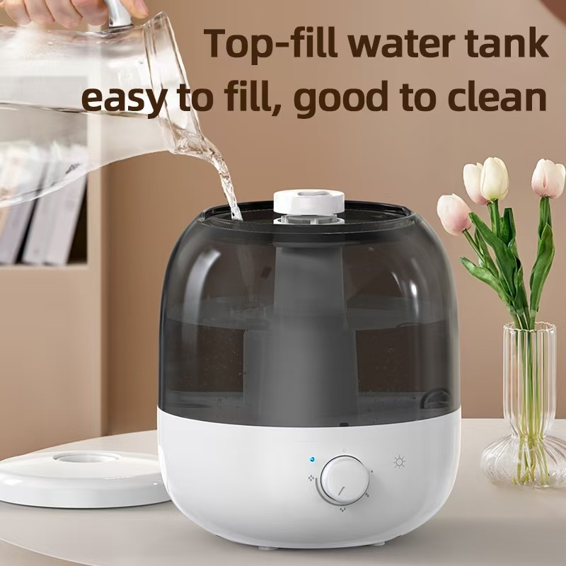 Humidificador d'aromateràpia ultrasònic de gran capacitat de 5 litres d'ús elèctric a casa d'hotels